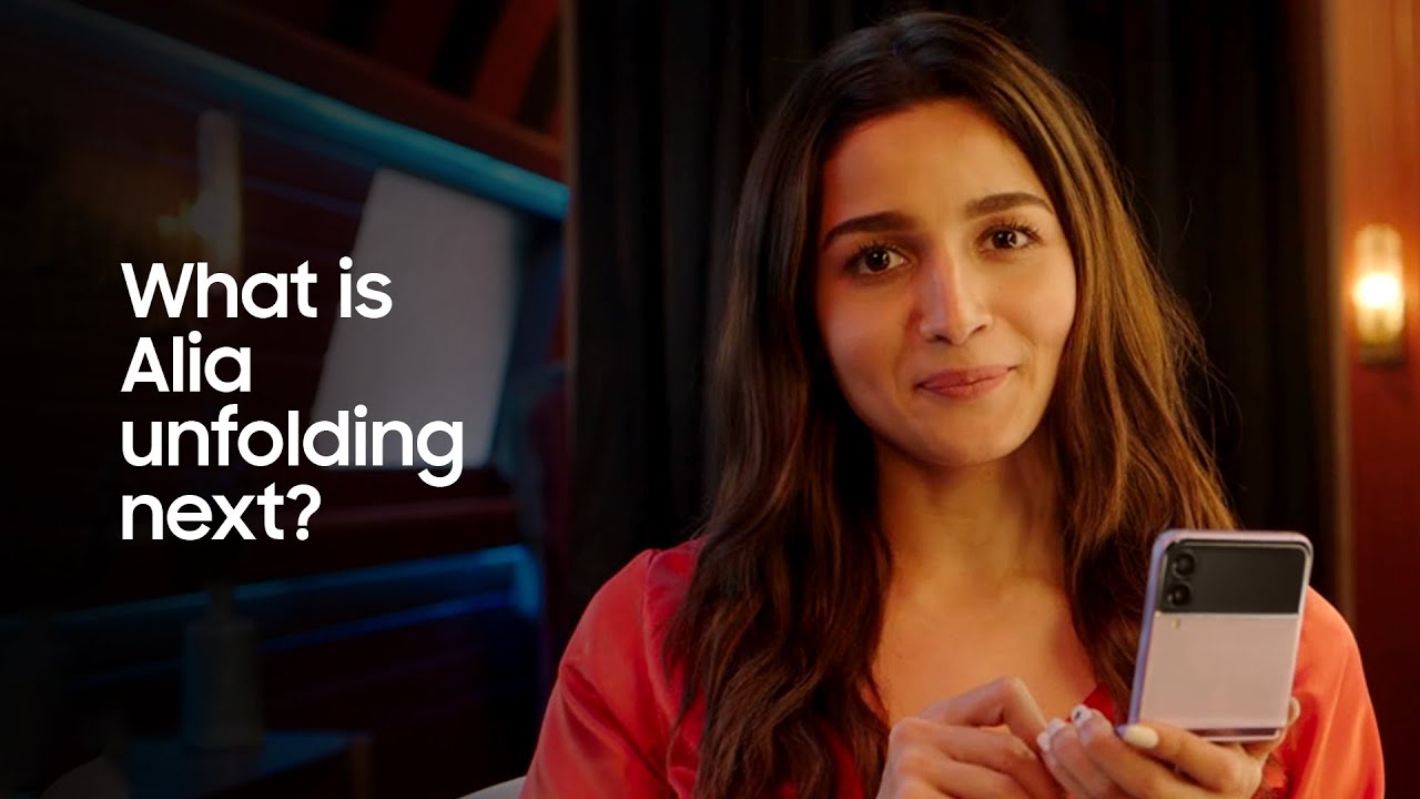 What is Alia unfolding next with Galaxy Foldables? | Samsung