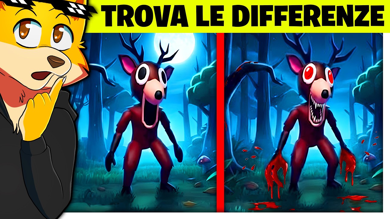 RIESCI A TROVARE TUTTE LE DIFFERENZE? (99% IMPOSSIBILE)