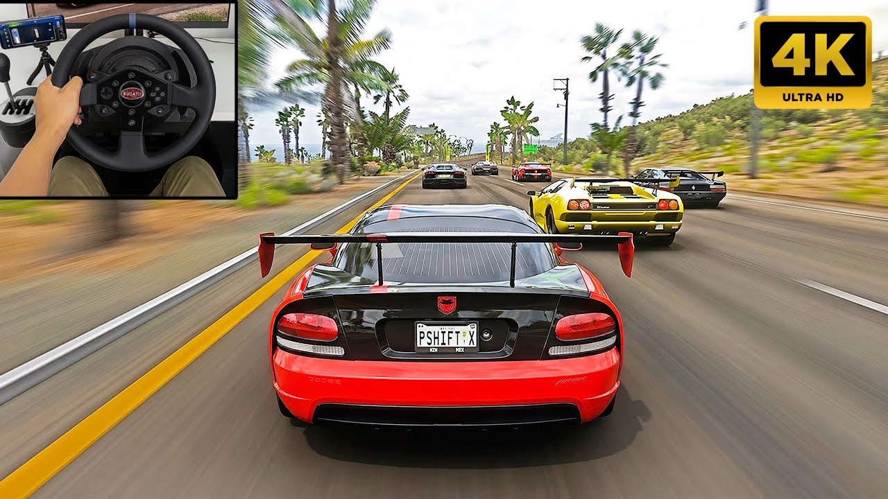 Dodge SRT Viper GTS Vs Supercars | Ultra Realistic Forza Horizon 5 Gameplay