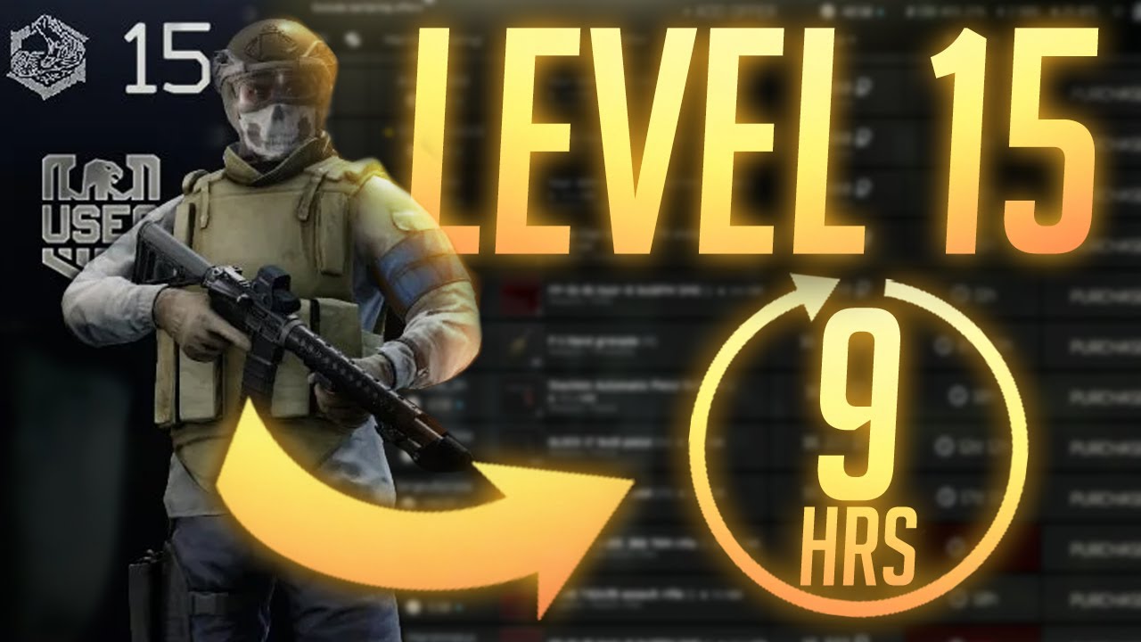 Flea Market in 9 Stunden freischalten! - Tarkov Level Guide Deutsch
