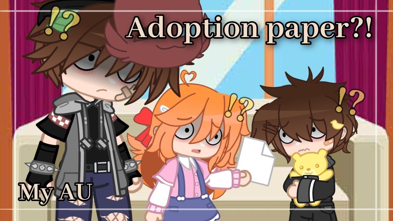 Afton kids found the adoption paper? || My AU