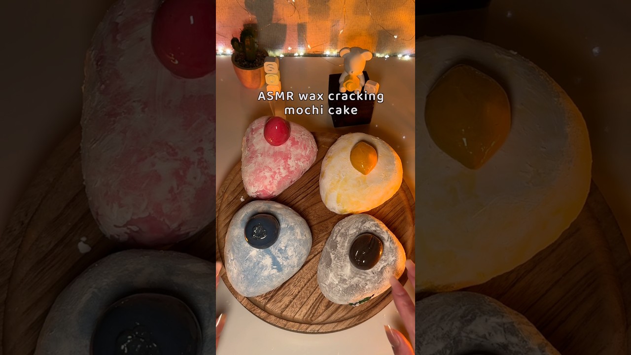 Which is your favorite?🍰 #asmr #cracking #slime