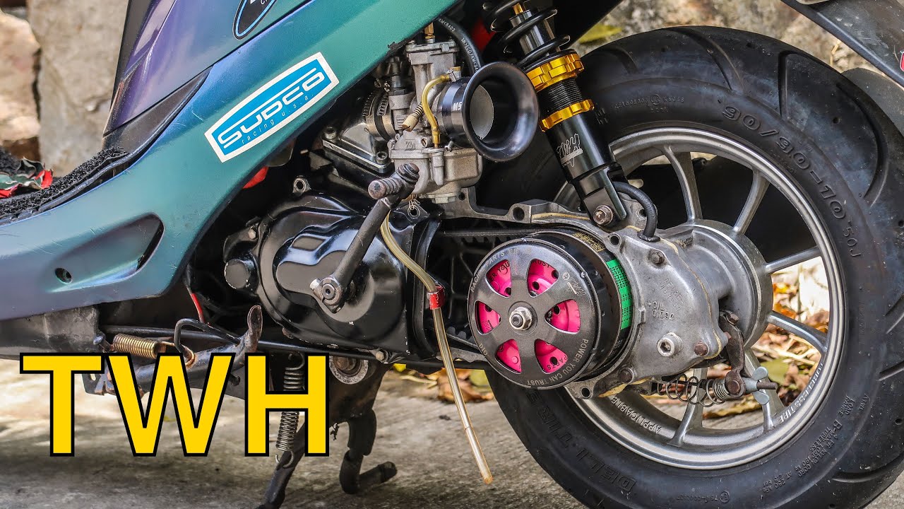 New TWH Clutch bell and Clutch Lining for Honda Dio 2-Stroke 90cc