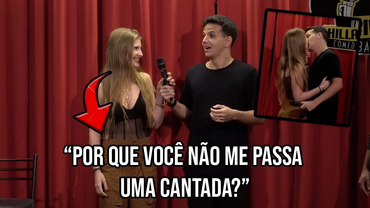 PASSEI UMA CANTADA NO PALCO