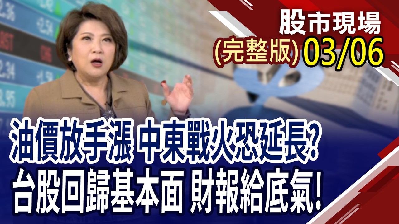 13F報告顯示仍加碼大型科技股 股價卻不同調?地緣政治多變 AI發展仍清風拂山崗?穩健型看過來 掩護性買權ETF有何特色?｜20260306(周五)股市現場(完整版)*鄭明娟(連乾文×俞伯超×王文良)