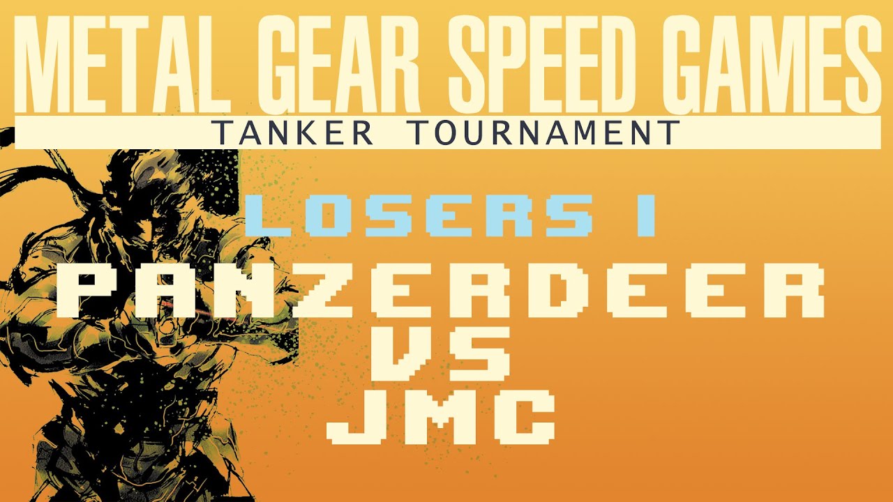 MGSG Tanker Tournament | Panzerdeer vs JMC | Losers Round 1