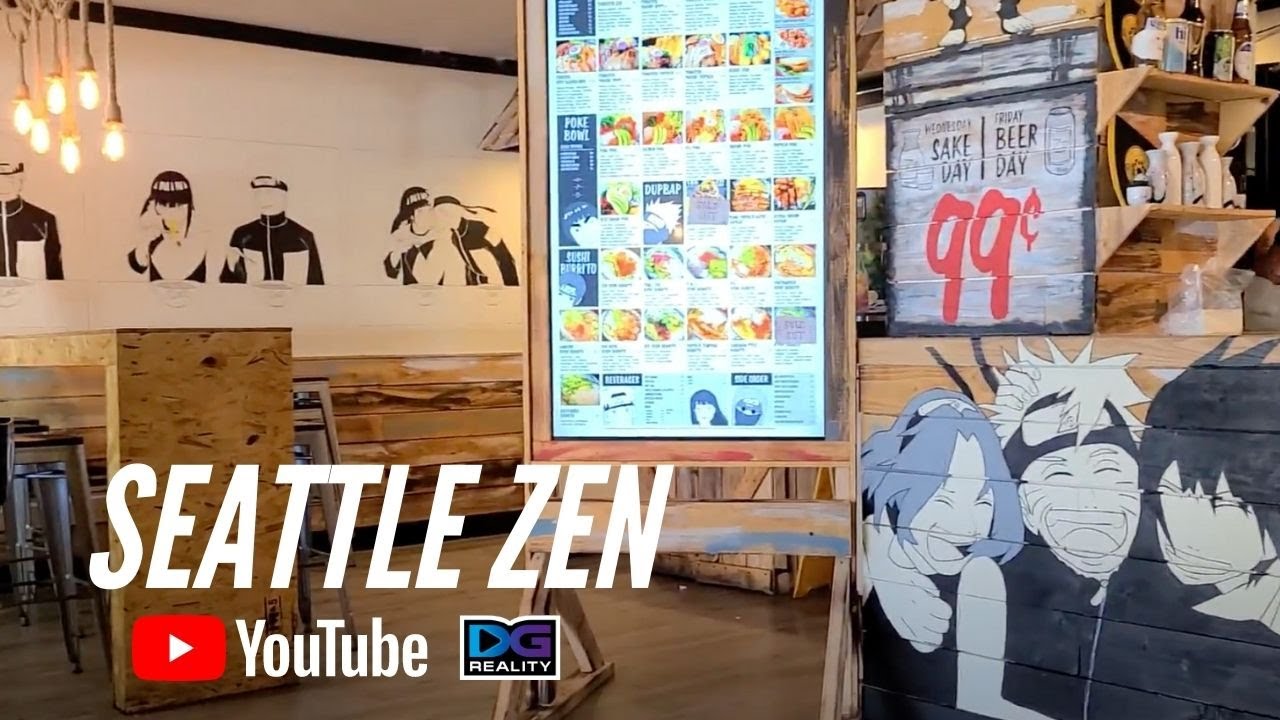Seattle Zen - A Zen Ramen & Sushi Burrito Review