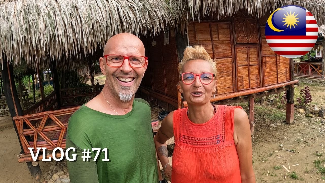 On dort dans une hutte - Malaisie Vlog 71
