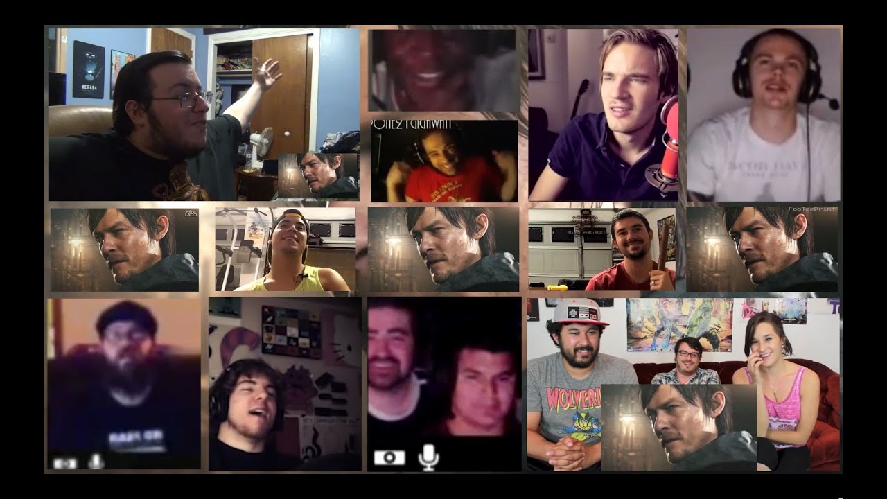 P.T. / Silent Hills Demo Ending - GDT and Norman Reedus (Game Reaction Mashup)