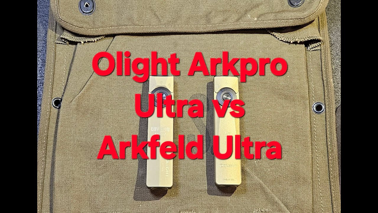 Olight ArkPro Ultra против Arkfeld Ultra