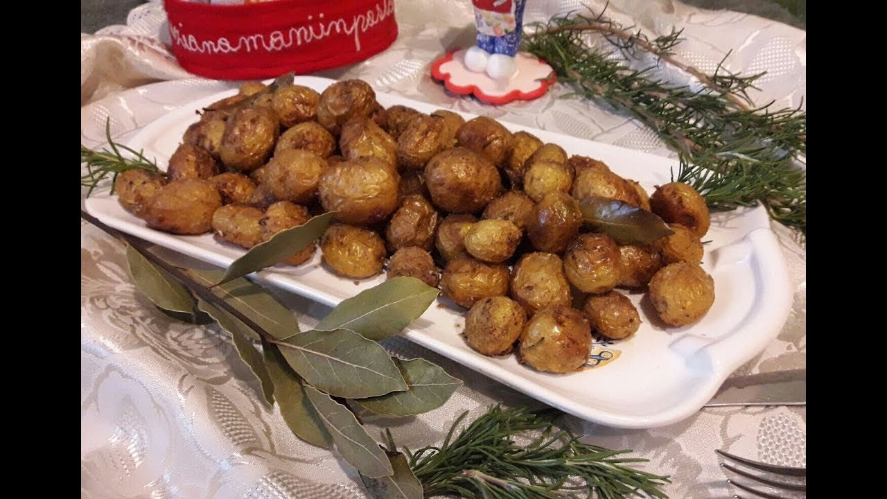 PATATE NOVELLE al forno ... Dalla terra di mia mamma e mio papà!