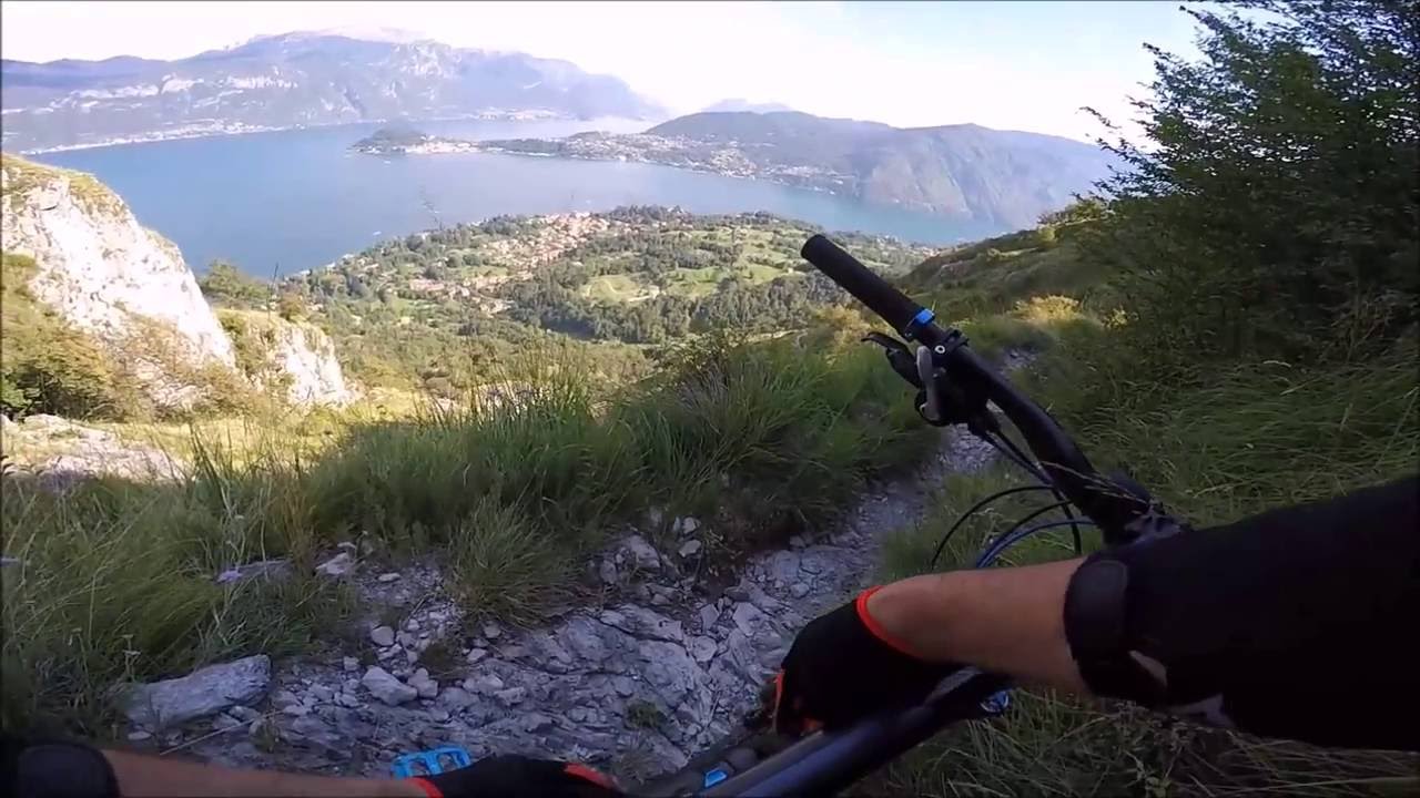 MTB sul Lago di Como - Discesa dai Monti Nava