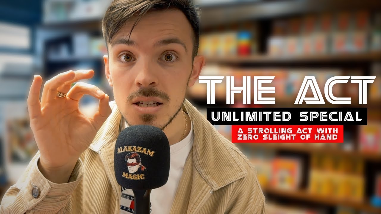 The Act Episode 6 | Alakazam Unlimited Special | Strolling Act with No Sleight of Hand!