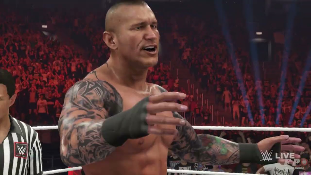 Roman Reigns VS Randy Orton WWE 2k24 PS5 Gameplay