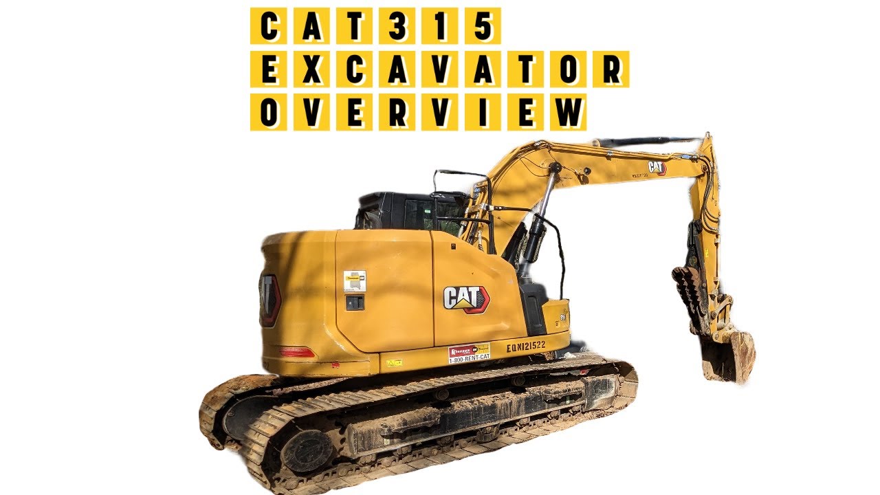 Get an Exciting Peek at the Cat 315 Excavator!