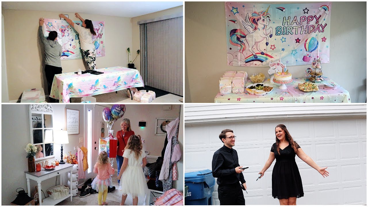 Busy Weekend Vlog | Party Prep, 4th Birthday, Parents Night Out & More!