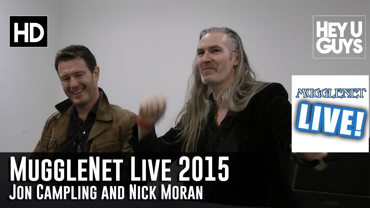 Jon Campling and Nick Moran Interview - MuggleNet Live 2015