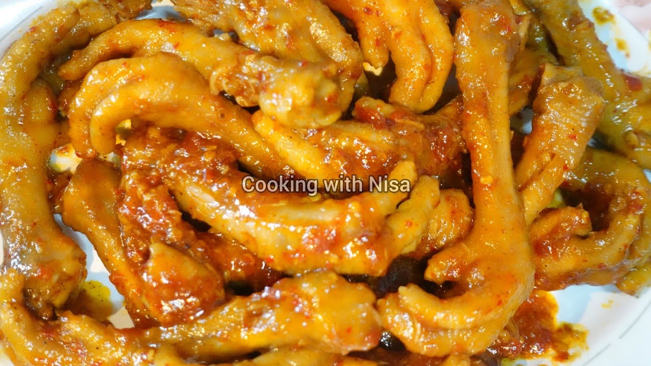 គន្លឹះឆាជើងមាន់ហឹលឆ្ងាញ់លេខ១ - Spicy Chicken feet