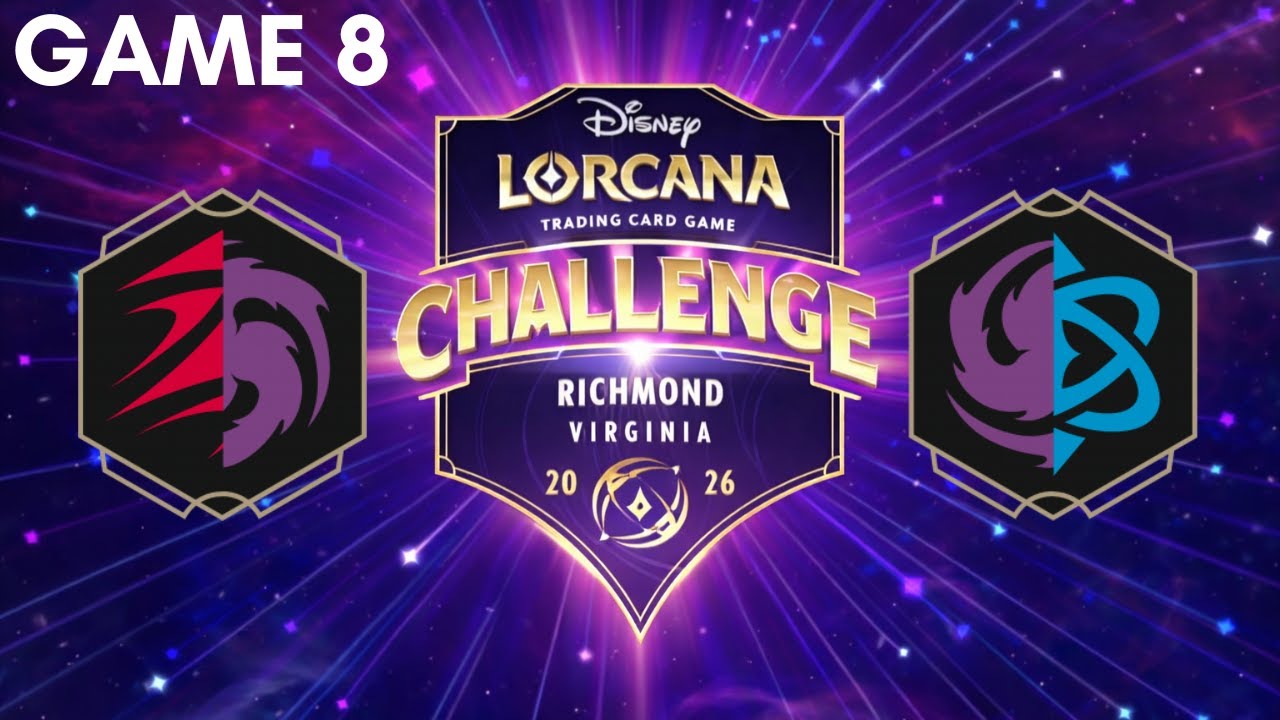 GAME 8 | AMBER SAPPHIRE VS. SAPPHIRE AMETHYST | DISNEY LORCANA RICHMOND VIRGINIA 2026