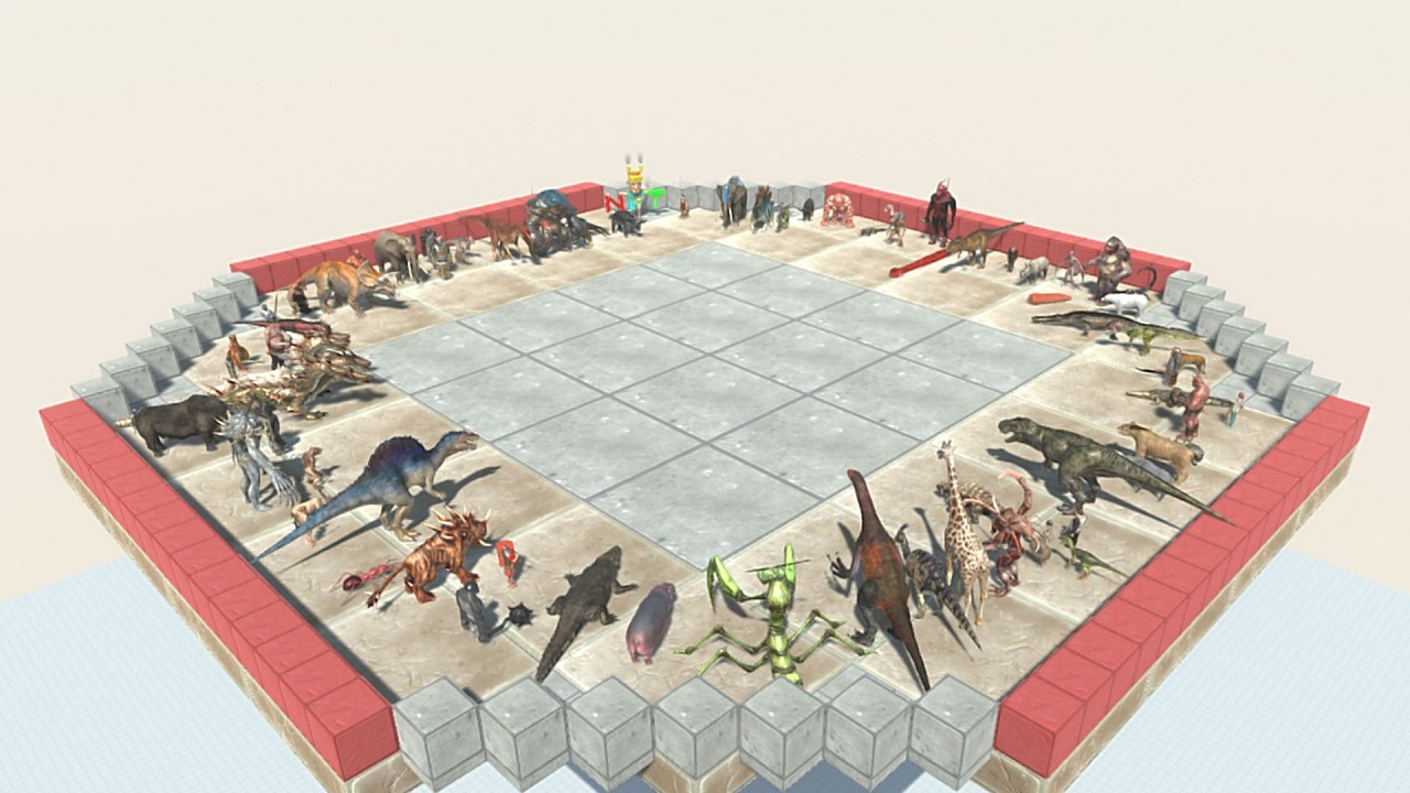 Турнир ARBS Battle Royale - Симулятор битвы Animal Revolt | ARBS