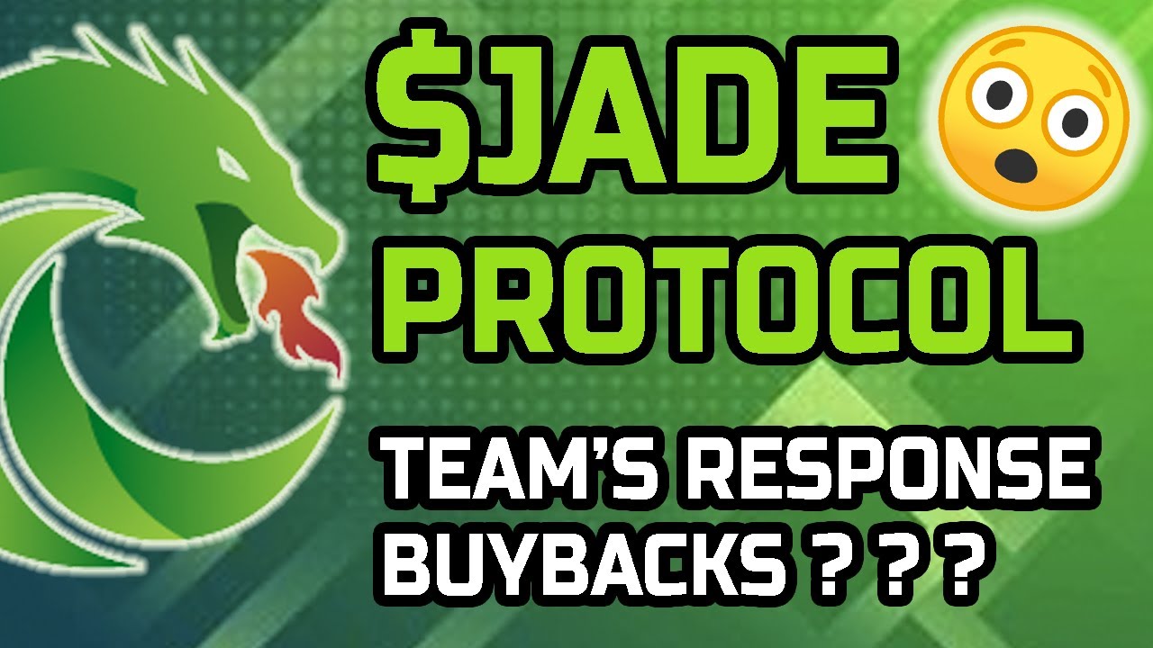 JADE PROTOCOL UPDATE | TEAM'S RESPONSE