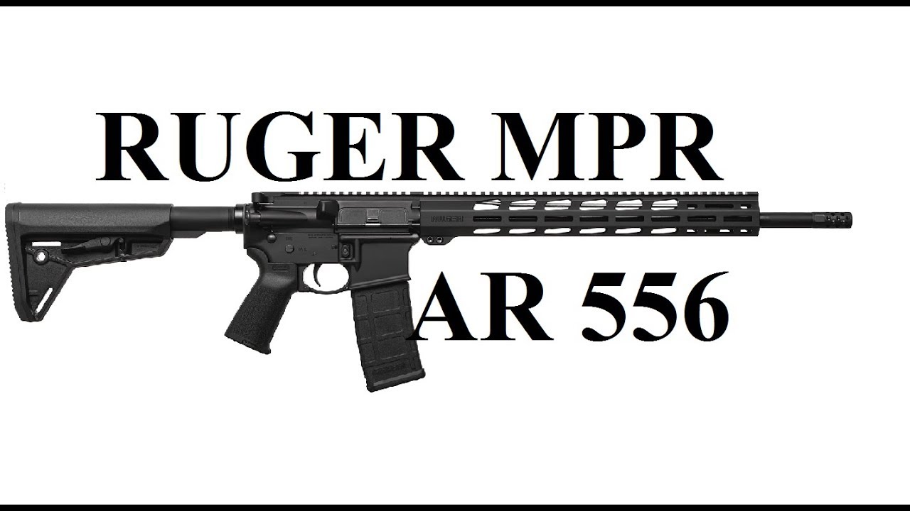 Ruger AR-556 MPR Бюджетный спортсмен