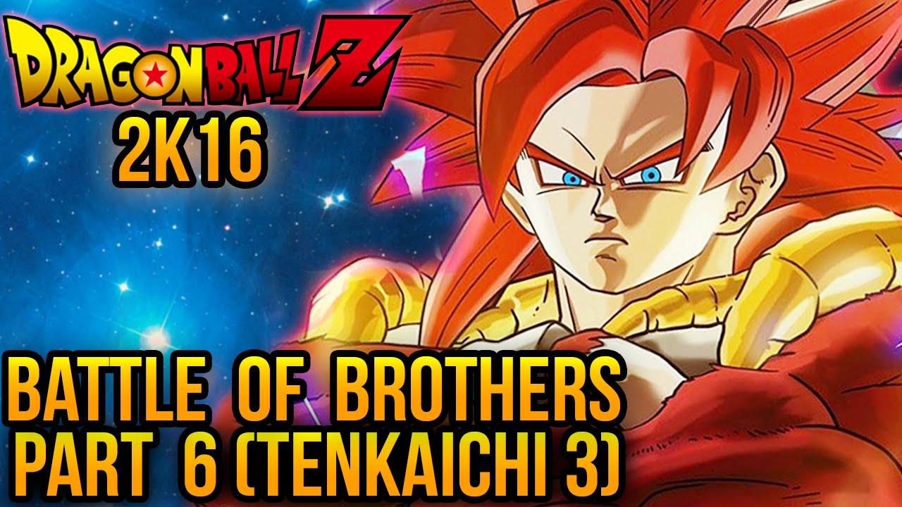Dragon Ball Z: Battle of Brothers 2K16 - Paul VS Sean (DBZ Tenkaichi Budokai 3) Part 6
