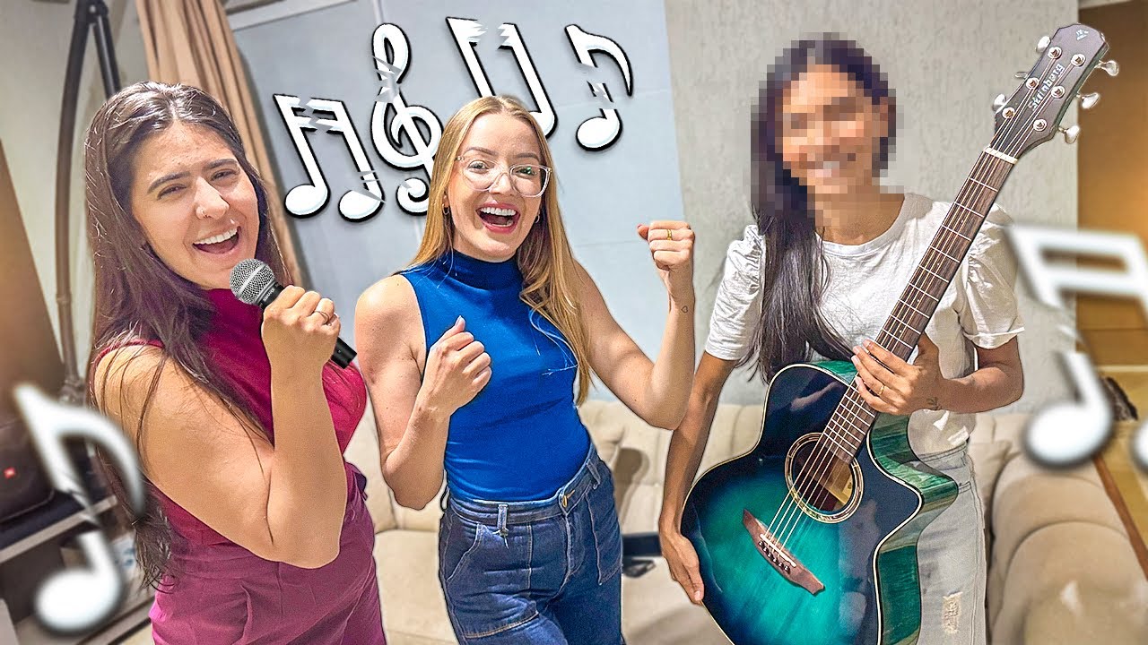 CONTRATEI UMA PROFESSORA DE CANTO PRA DANI 😍