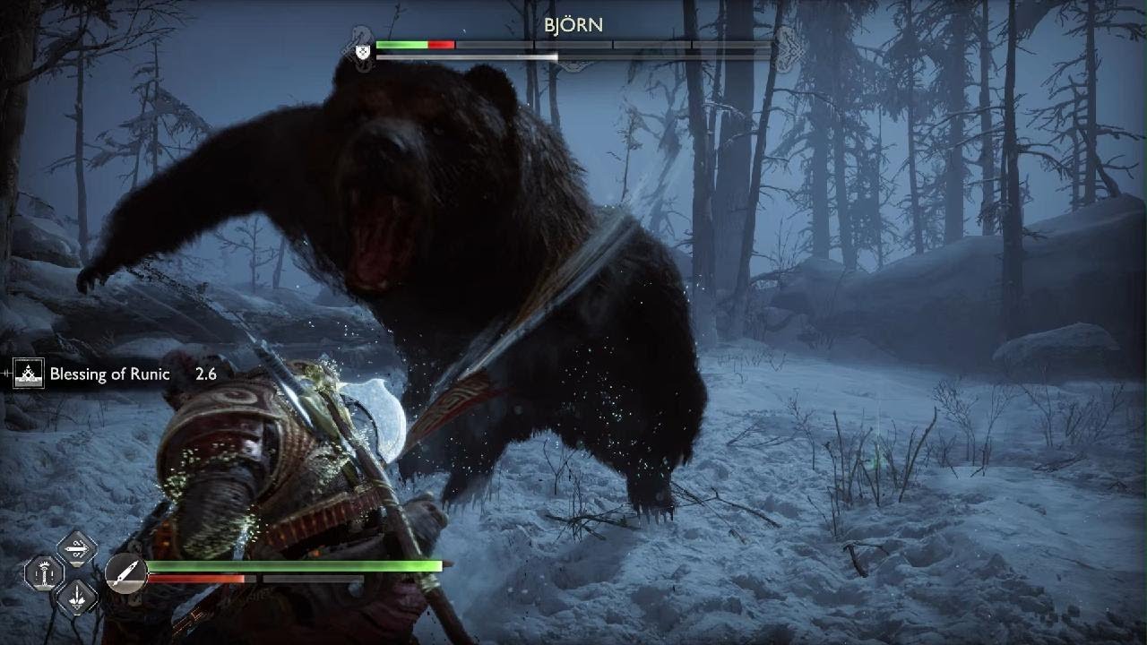 Fun Bjorn Fight 🪓 God of War Ragnarök