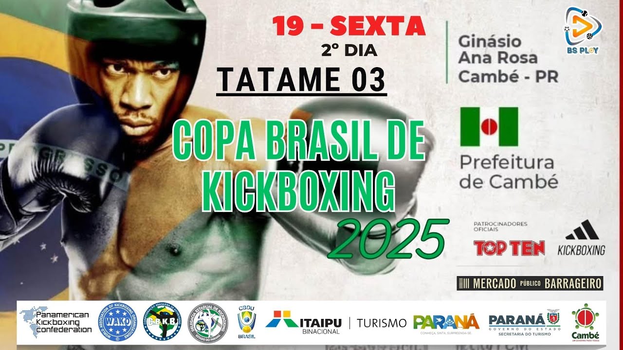 COPA BRASIL DE  KICKBOXING - ÁREA 03