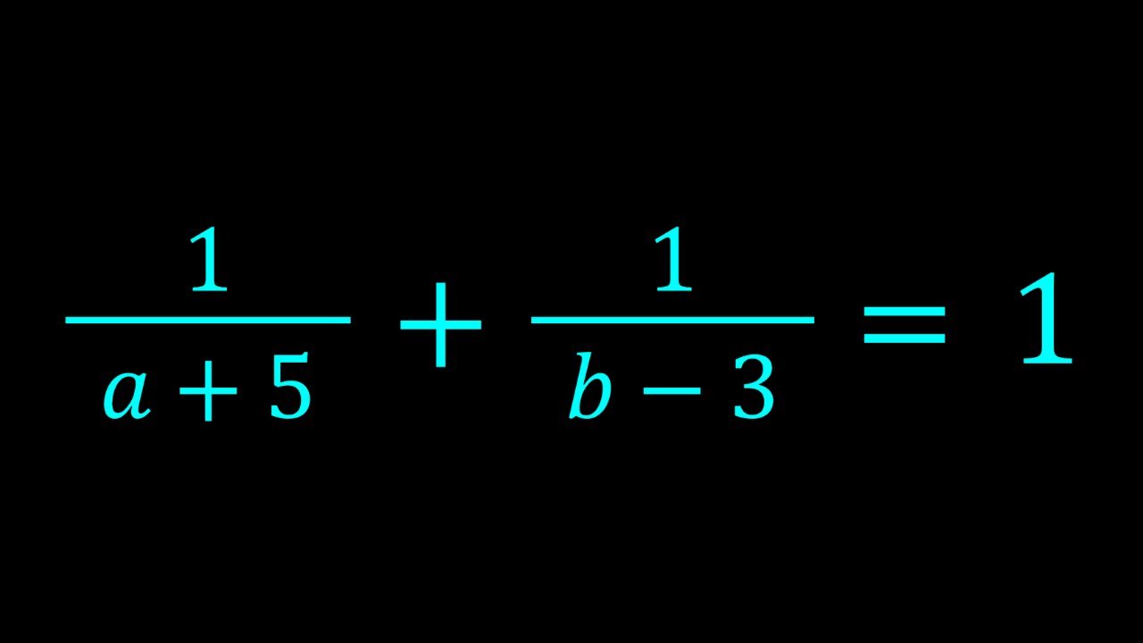 A Diophantine Equation With Integers