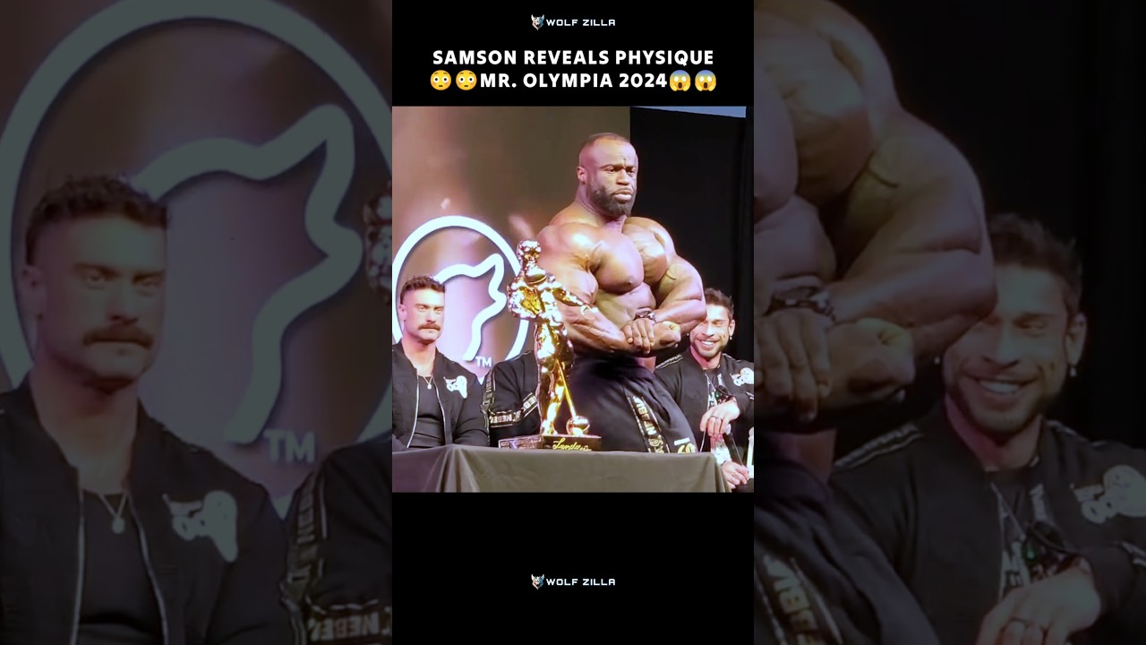 SAMSON's FIRST LOOK 😱 Mr Olympia 2024 | #samson #hadichoopan #dereklunsford #cbum