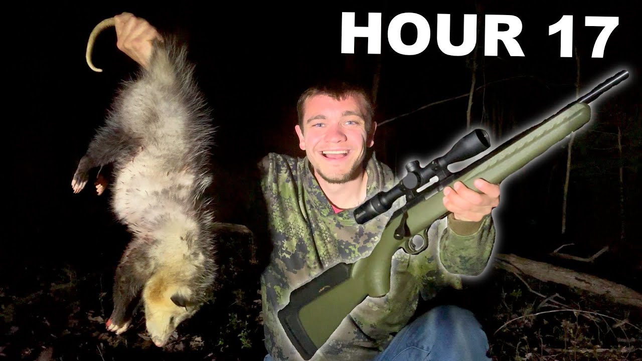 Eating Only What I Hunt for 24 Hours Straight!