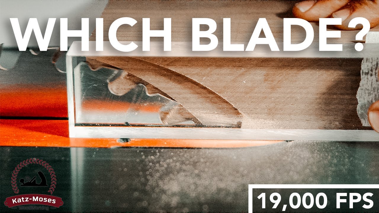 Which Table Saw Blade to Use at 19,000 Frames Per second - Never Before Seen Footage