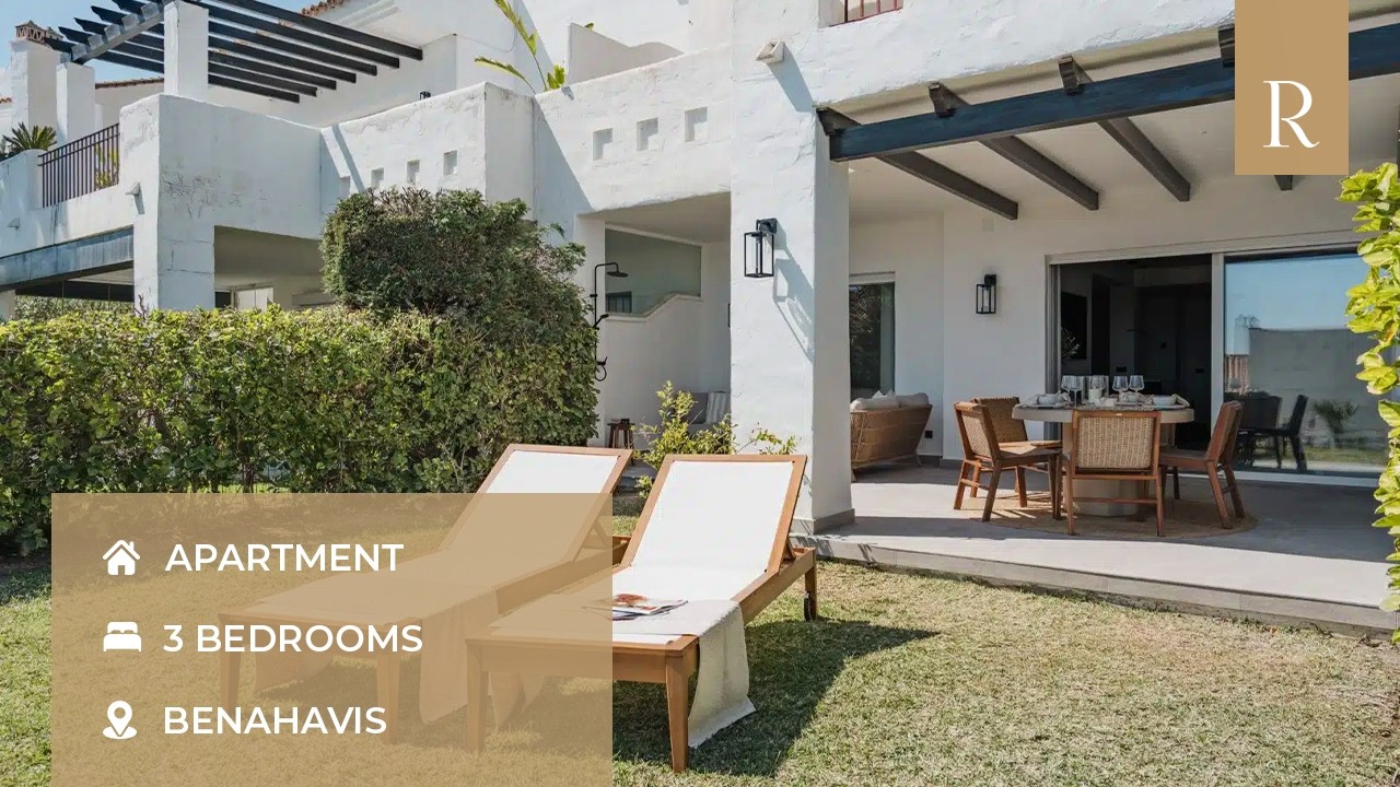 2026 | Newly Renovated 3-Bedroom Groundfloor Apartment in La Quinta, Benahav&iacute;s