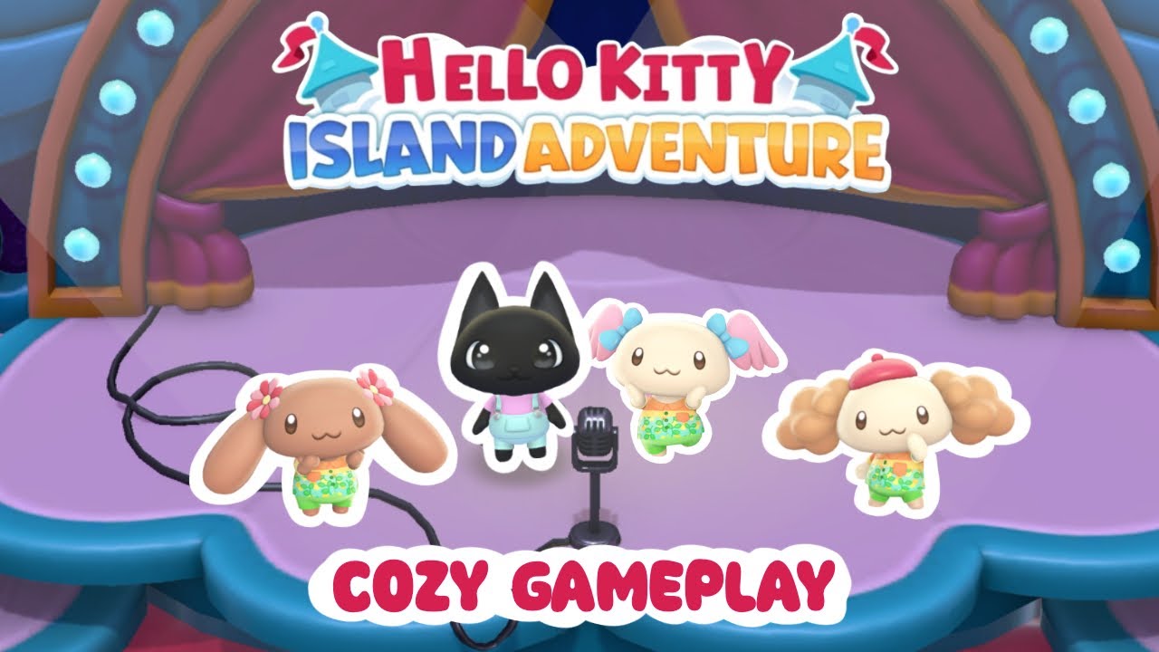 COZY GAMEPLAY 🎶 Hello Kitty Island Adventure PART 47 😇✨+ Cinnamoangels, Cinnamoroll, Comedy Club
