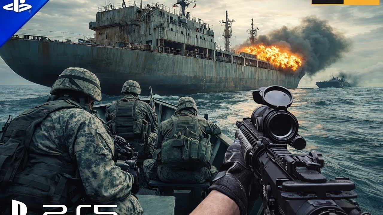 Modern Warfare: Rafale Low Level Attack on Hidden Ship | WW3 Gameplay 4K