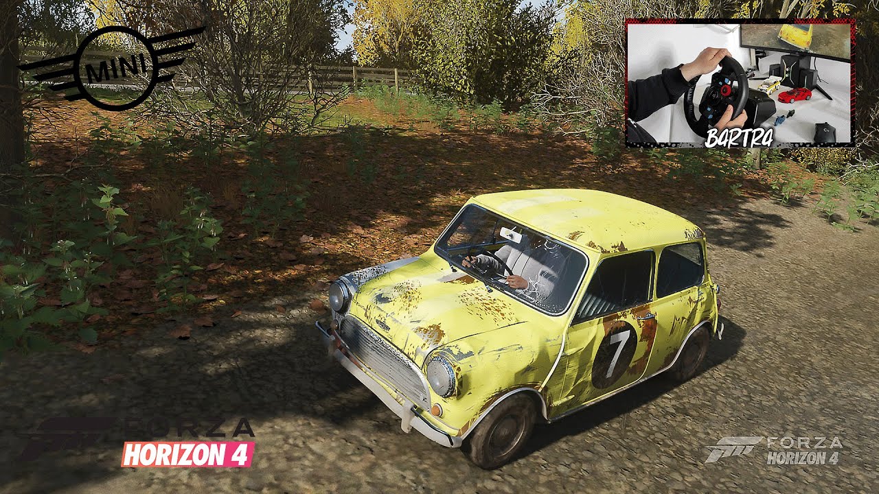Recuperando un MINI COOPER Tributo a Mr. BEAN | Forza Horizon 4 | Logitech G29