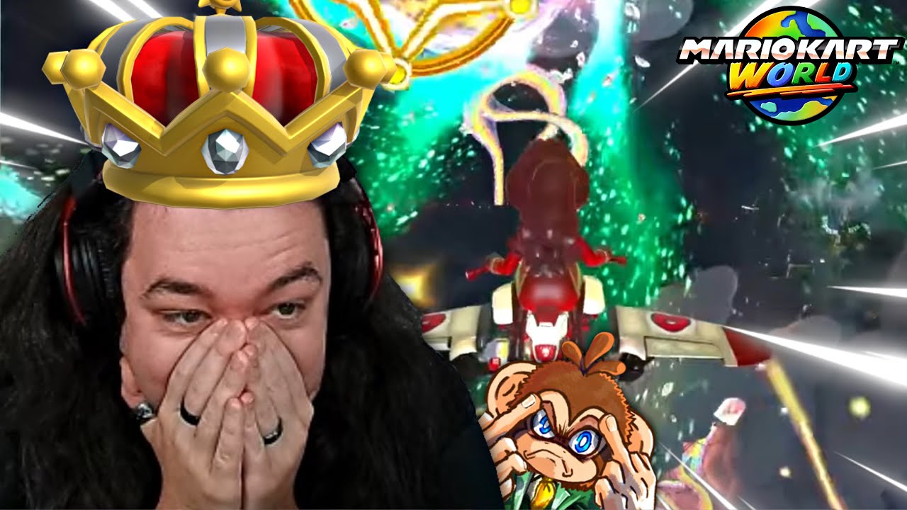 Am I The Best EVER!? MARIO KART WORLD W/ Moonskii & Friends