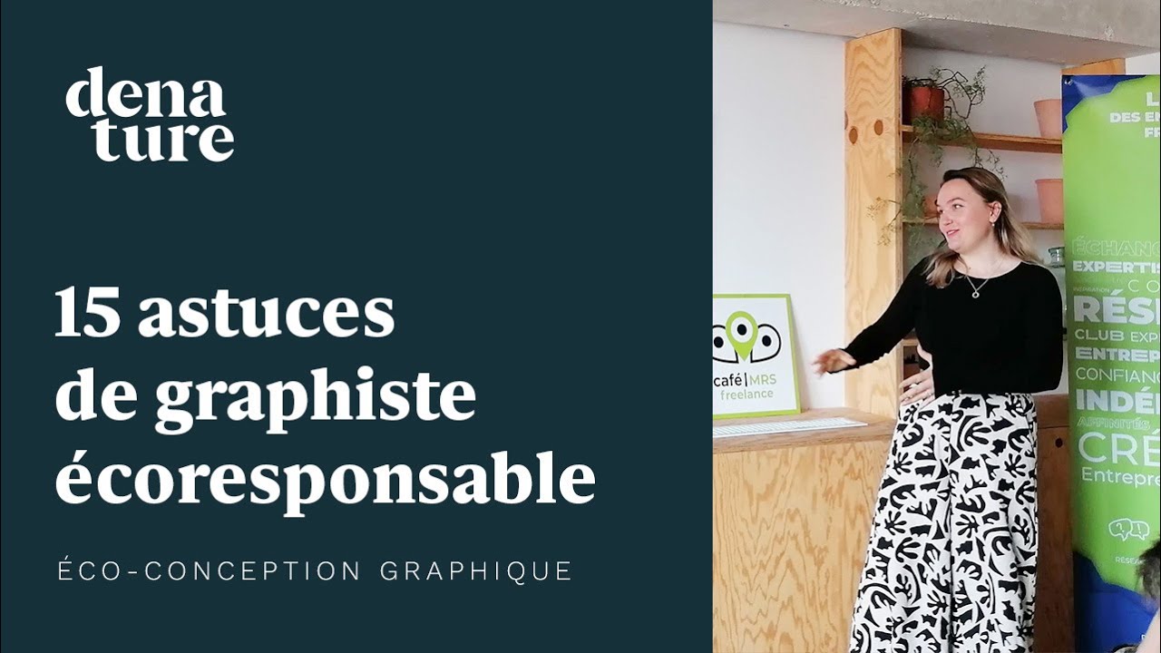15 astuces sur le graphisme écoresponsable et l'éco-conception graphique