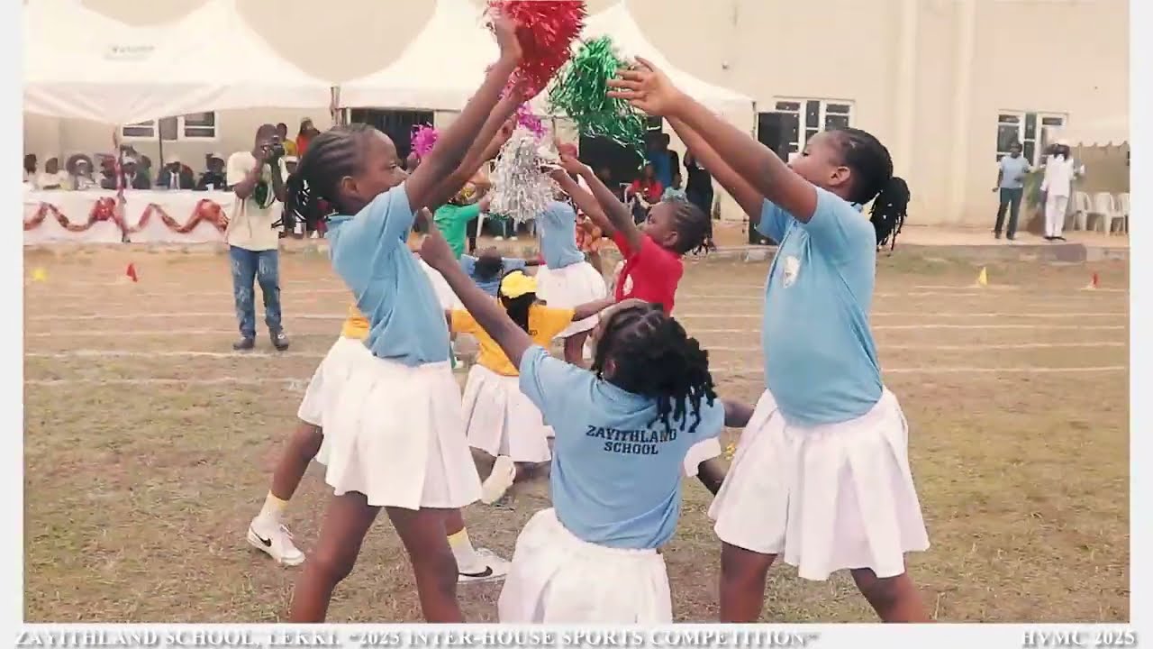 2025 INTER HOUSE SPORTS CHEERLEADING ZAYITHLAND SCHOOL