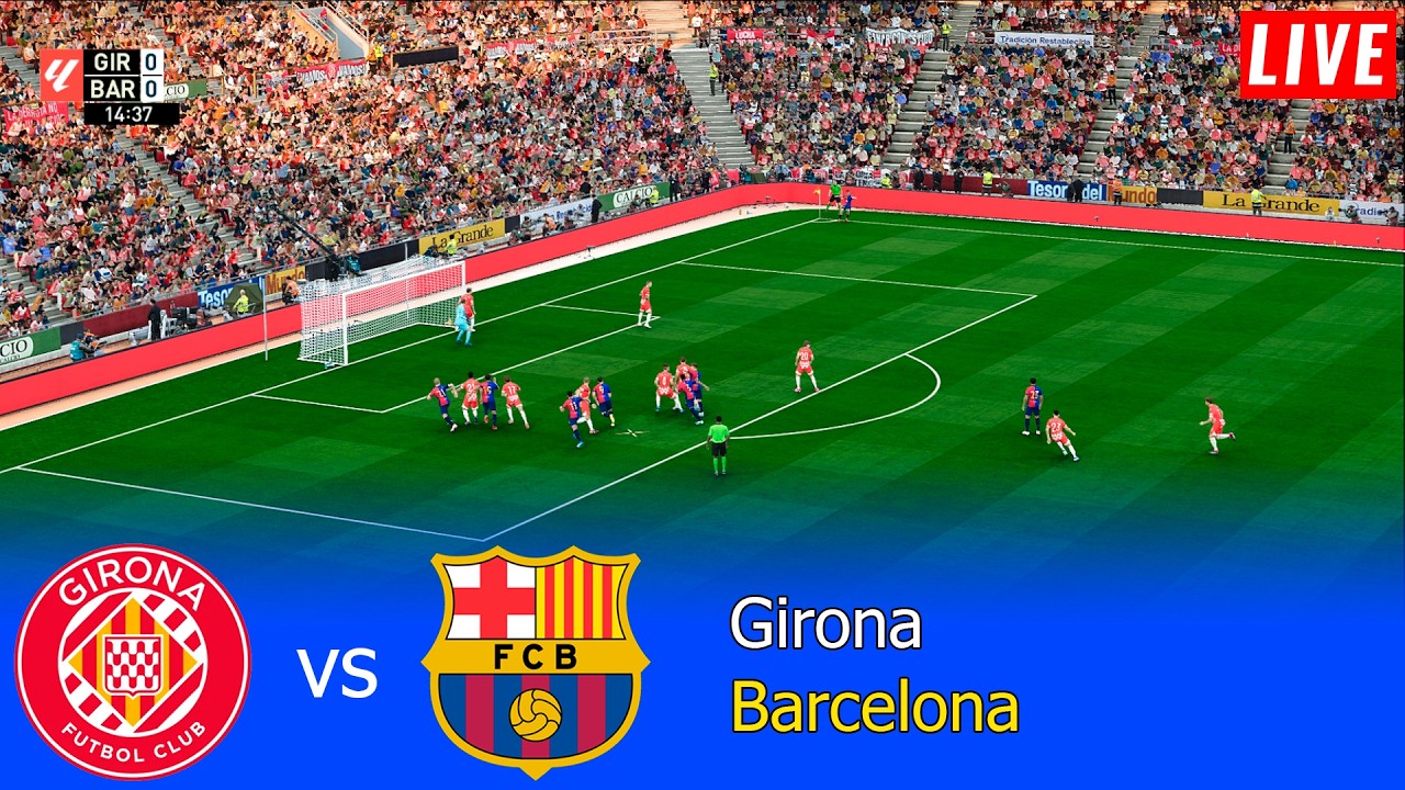 Girona vs Barcelona - Copa del Rey 2026 / Full Match All Goals / PES 21 Gameplay