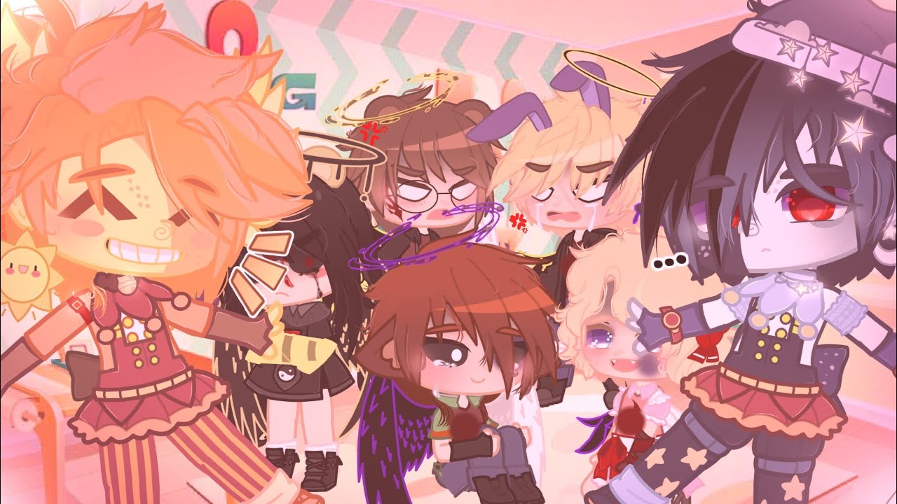 ☀️Sunrise and Moondrop take care of the missing children🌙|| • Fnaf • || gacha club || 1k special‼️