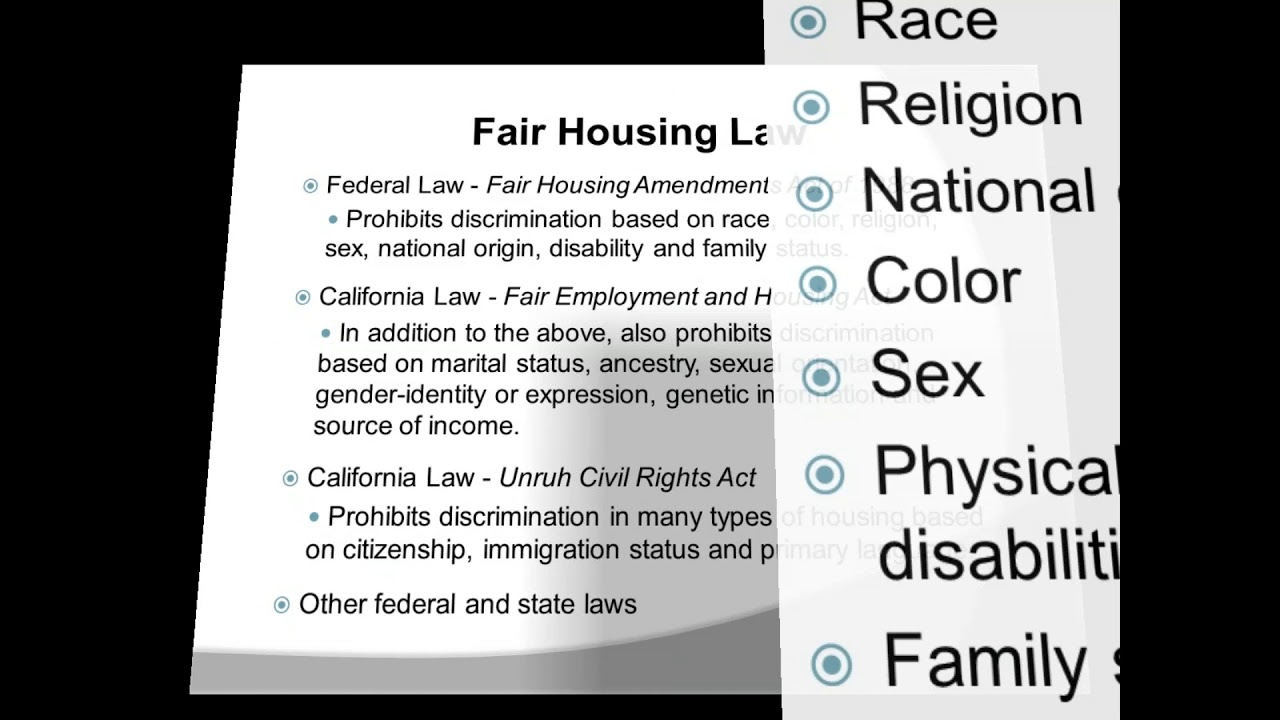 Fair Housing Protections for Children and Adults with Disabilities