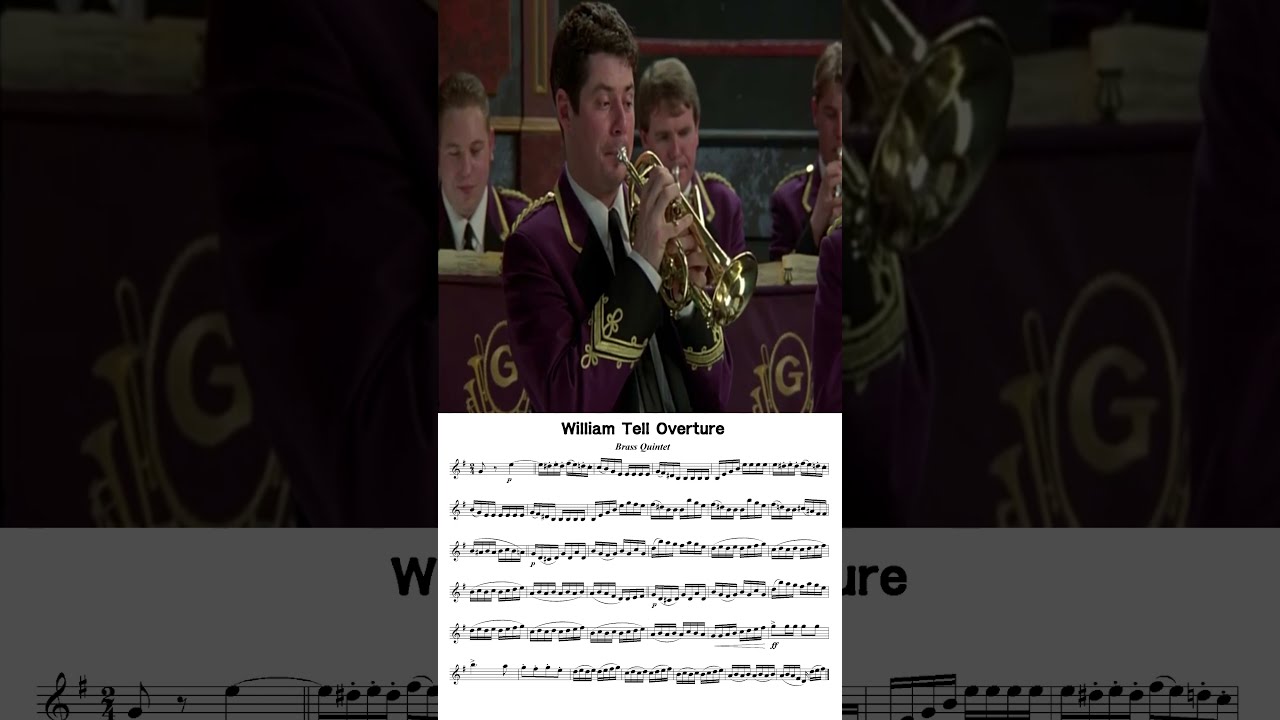 Cornet Solo - William tell  #shorts