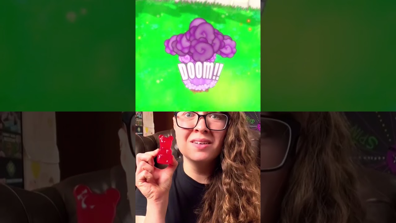 Want a Gummy Bear? #4 w/ Giant Doom-Shroom (PVZ) #pvz #plantsvszombies
