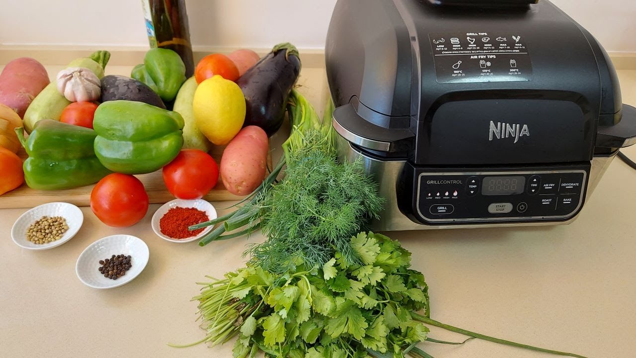 GRILL NINJA!!!Аджапсандали от Гриля Ниндзя!!! Овощной Рай!!!