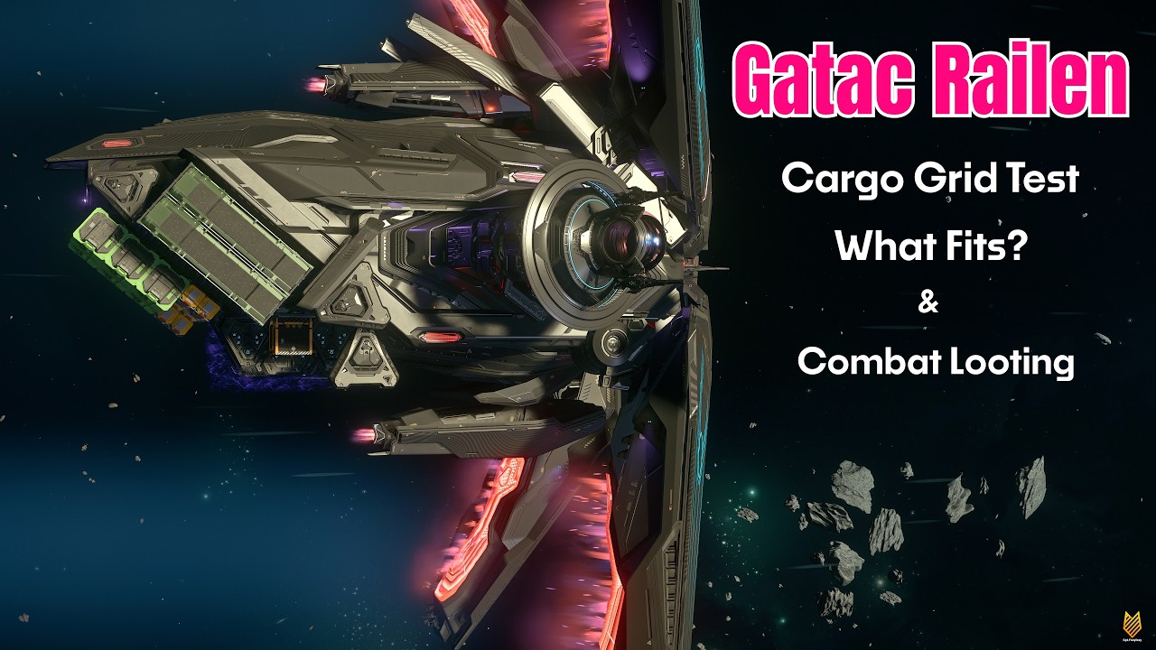 Gatac Railen Cargo Gird Testing, What Fits The Railen & Combat Hauling & Looting Test