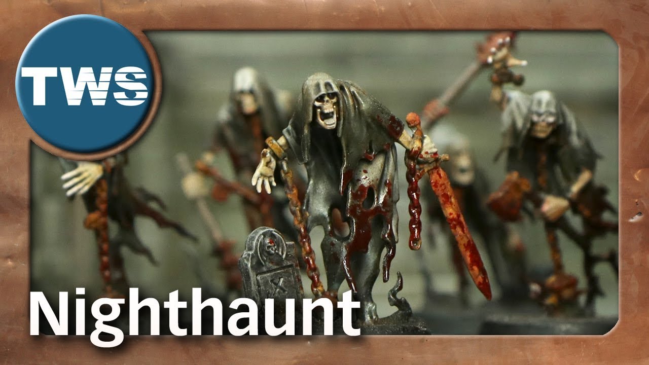 Tutorial: Nighthaunt bemalen / Geister / ghosts für Age of Sigmar (Tabletop-Miniaturen, TWS)
