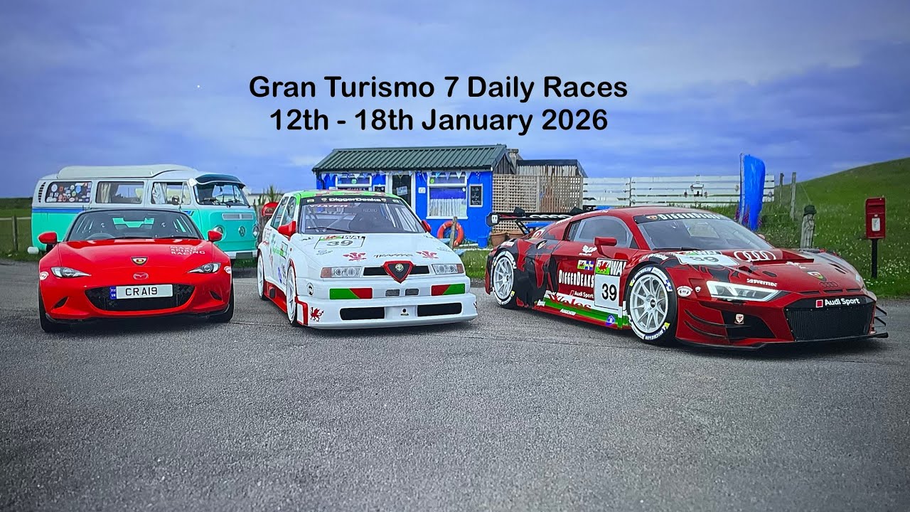 Gran Turismo 7 Daily Races 12th - 18th January 2026